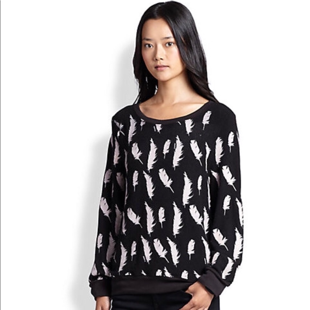 Wildfox Pillow Fight Baggy Beach Sweatshirt